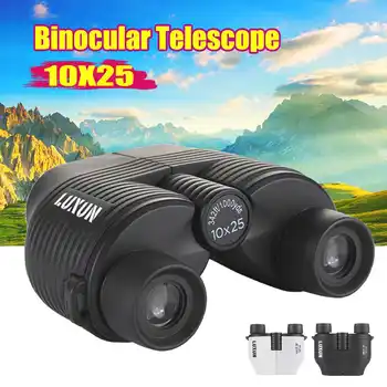 

10X25 Mini Handheld Binocular Telescope Monocular BAK4 Lens Auto Focuses For Outdoor Bird Watching Travelling Hunting Camping