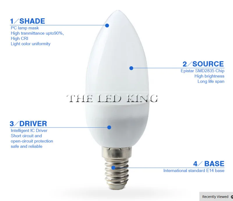 7 Вт 9 Вт Светодиодная свеча E14 E27 E12 B22 B15 110 В 220 В прожектор Chandlier хрустальная лампа Ampoule Bombillas свет 5 Вт Замена 20 Вт лампа
