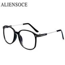 Для мужчин и женщин Винтаж Крест Сердце пистолет цветок оптические очки для близорукости рамки Большой негабаритный рецепт очки рамки