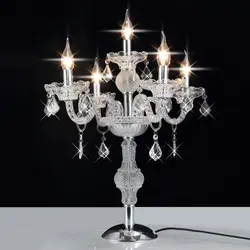 K9 Роскошные хрустальные украшения лампы модные кристалл настольные лампы для спальни Роскошный Кристалл Настольная лампа краткое