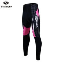 Siilenyond женские штаны для велоспорта с противоскользящей 3D гелевой подкладкой MTB велосипедные колготки ударопрочный осенний велосипед велосипедные брюки