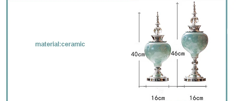 Креативные Европейские предметы мебели для гостиной, крыльца, ТВ, ковчег, украшение для дома, Хрустальная глазурь, керамика, ремесло, рабочий стол, свадебный подарок