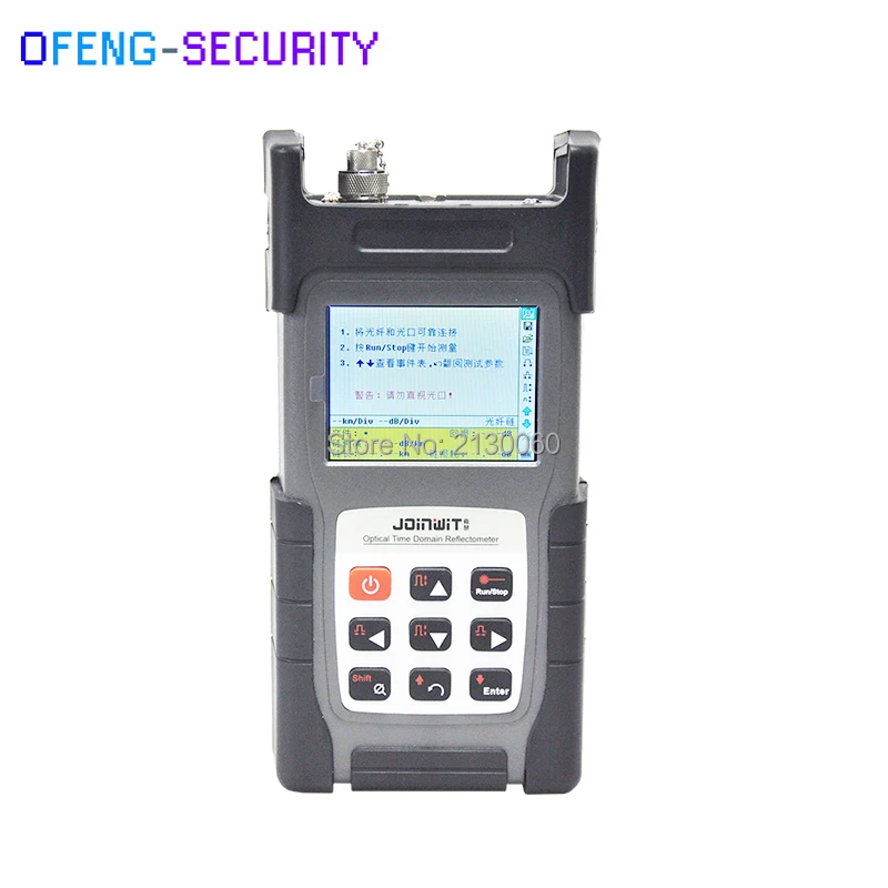 

JW3302C Single mode 1310/1550nm 24/24dB Optical Time Domain Reflectometer OTDR