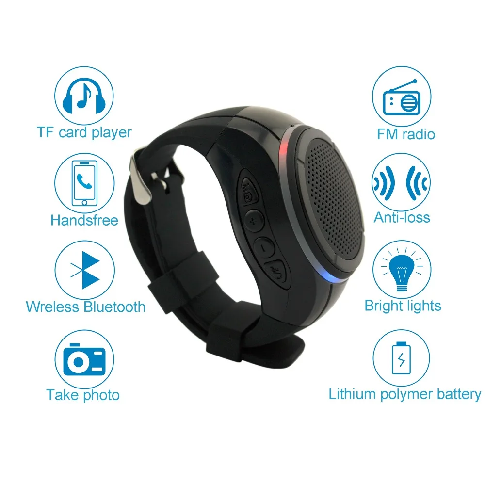 android watch with speaker and microphone