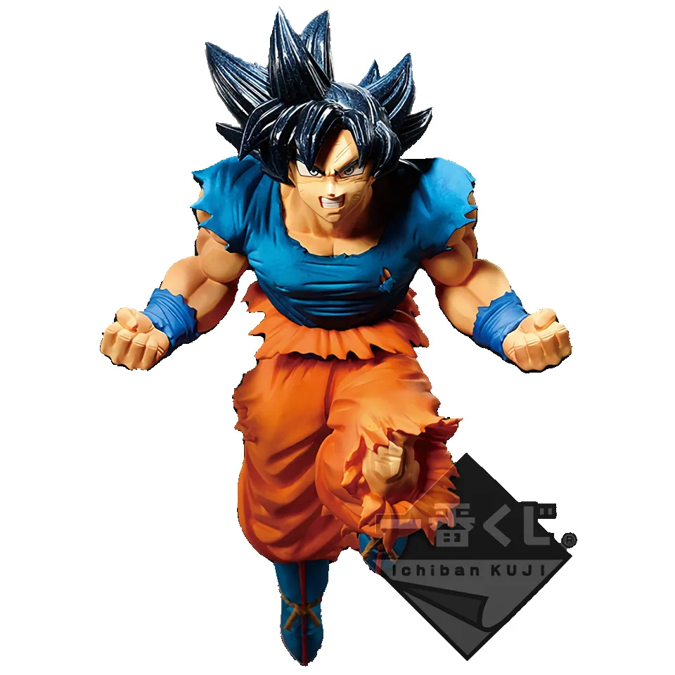 Tronzo Banpresto Dragon Ball и super Goku ультра инстинкт ПВХ фигурка модель игрушки зарубежные ограниченное Окончательный награды подарки - Цвет: Goku