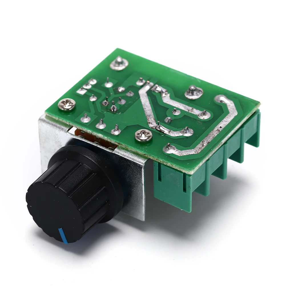 

220V Silicon Controlled Rectifier SCR Voltage Regulator Speed Control Temperature Thermostat 2000W Thyristor Electronic Dimmer