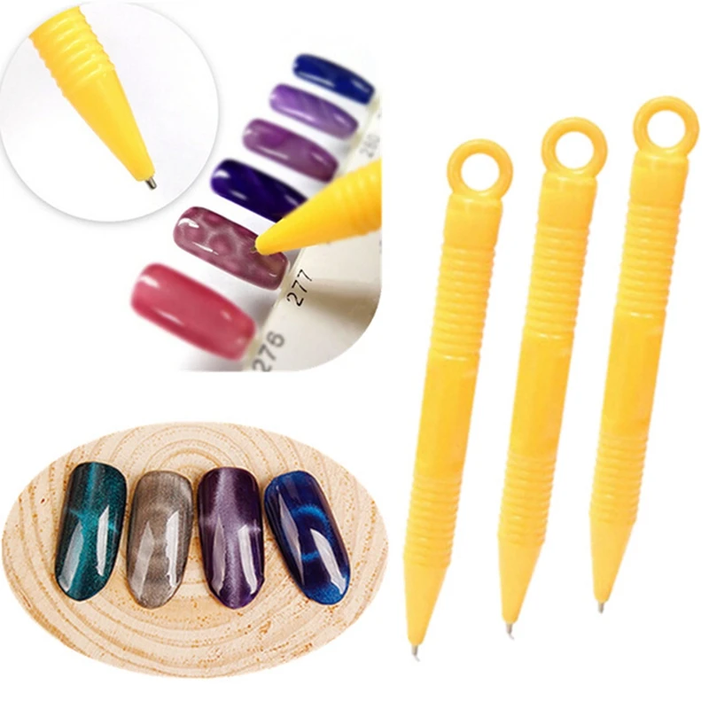 

Fashion 3D Cat Eye Effect Magnet For UV Painting Gel Polish Strong Magnetic Nail Stick UV Lamp Nail Gel Varnish Manicure