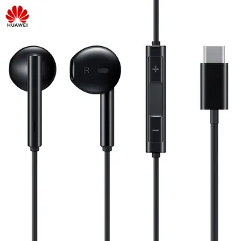 

HUAWEI Original CM33 Earphone USB Type-C In Ear Hearphone Headset Mic Volume HUAWEI Mate 10pro 20 X RS P20 Pro Note 10