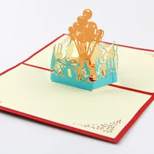 Qubiclife день рождения Дельфин персонал День рождения карты ручной работы Креативные пользовательские карты Смешанная партия