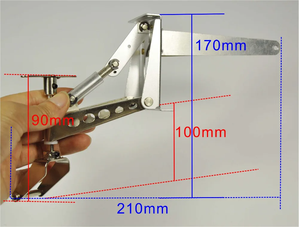 

2 In 1 Aluminum RC Fixed Wing Airplane 50-100CC Tail Landing Gear Expansion Landing Rack