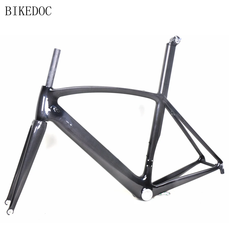 Cheap BIKEDOC Carbon Aero Road Frame 700C And Carbon Road Bike Frame Chinese Carbon Frames 1