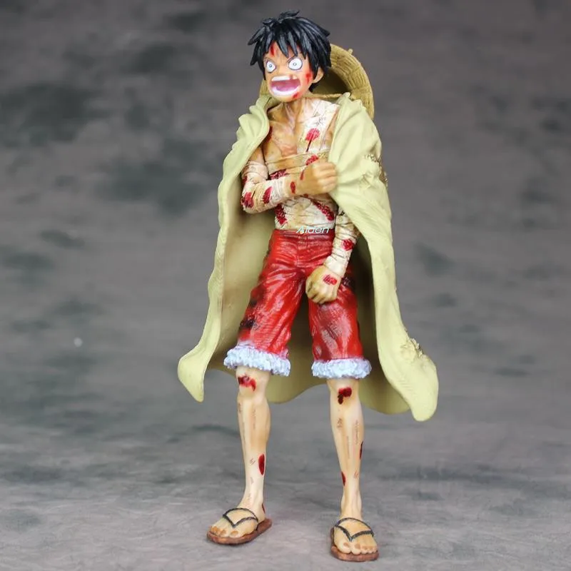 8 &quotАниме one piece соломенная шляпа Пираты Обезьяна D Луффи боевой урон Ver. ПВХ