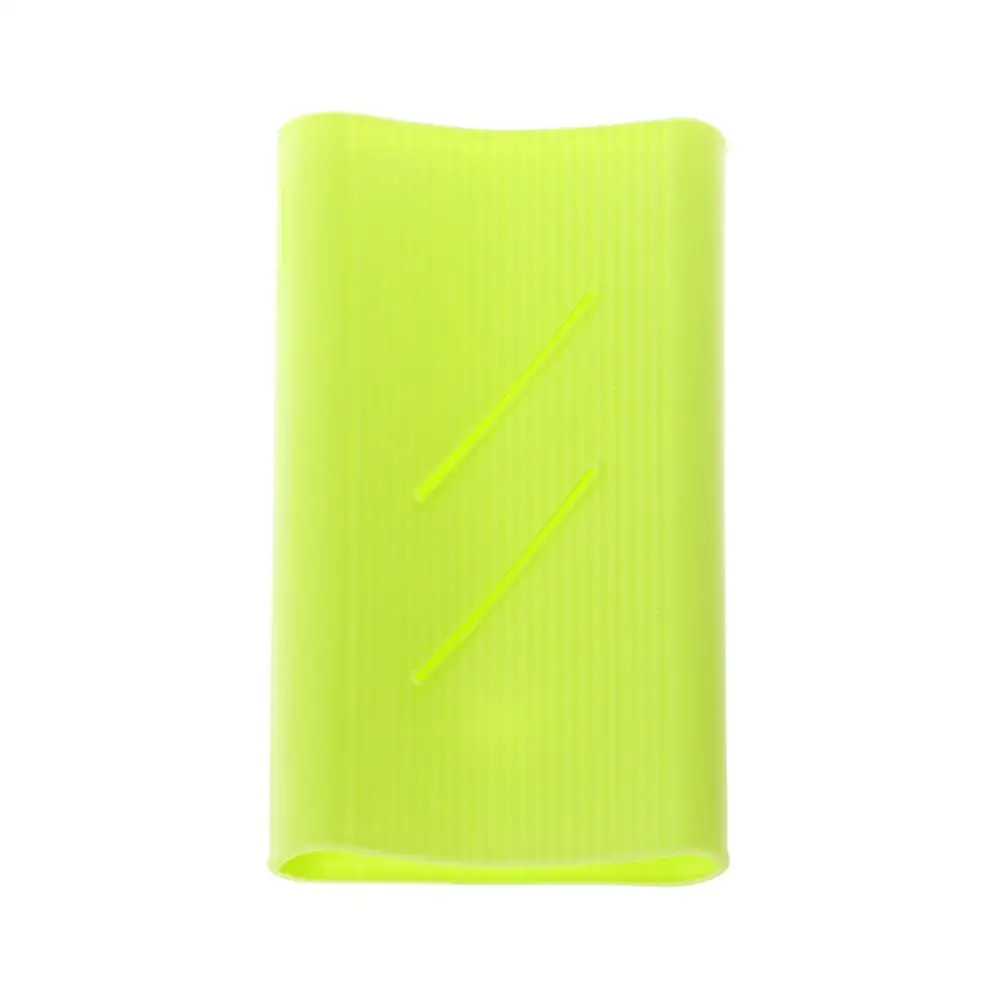 Для Xiaomi 2 20000mAh зарядка аккумулятора силиконовая противоскользящая защита для кожи - Color: gn