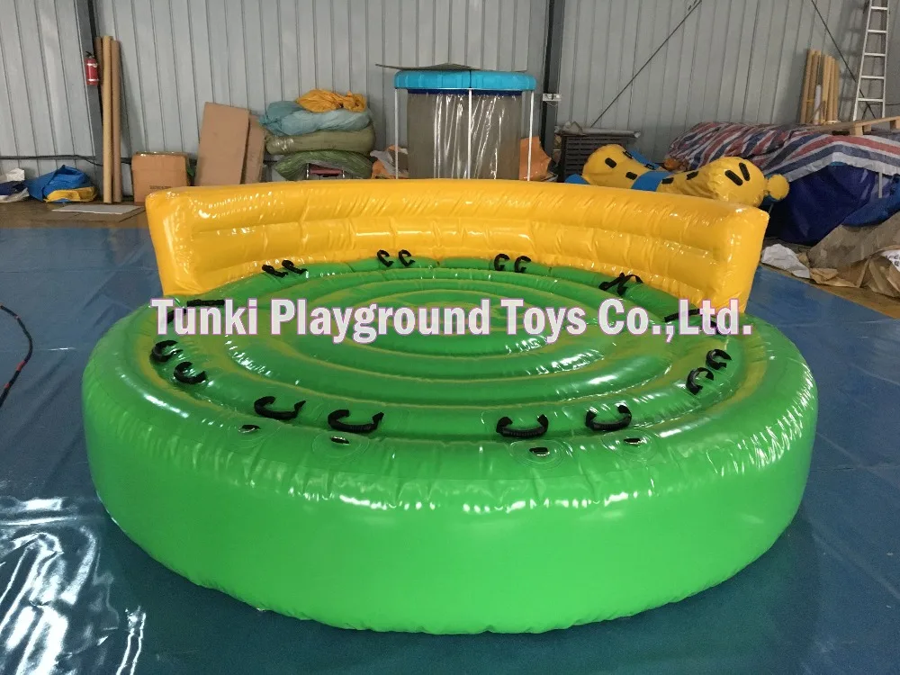 Crazy Boat Rental Inflatable Commercial UFO 6 Persons Towable Tubein