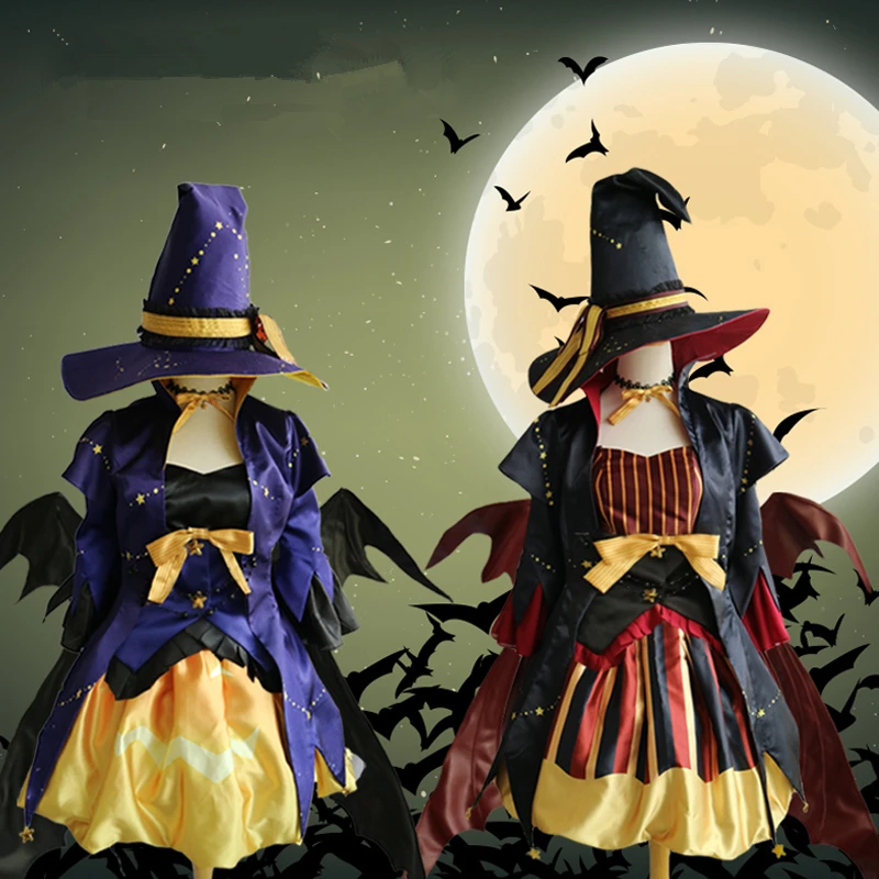 

[STOCK] 2018 Hot Game Miracle Nikki Halloween Little Devil Dress osplay Costume Full set For Women Halloween Free Shipping New.