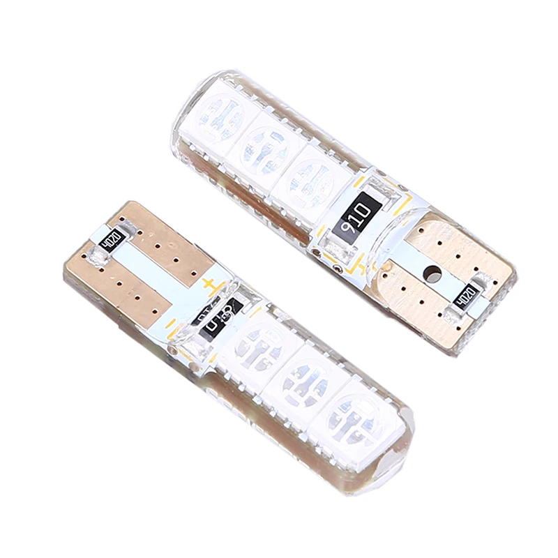 POSSBAY 5050 6SMD розовый/синий/голубой/красный/белый/зеленый автомобиль силиконовые шисветодио дный фонари автомобиля боковой Клин свет парковка Противотуманные фары 3000 К