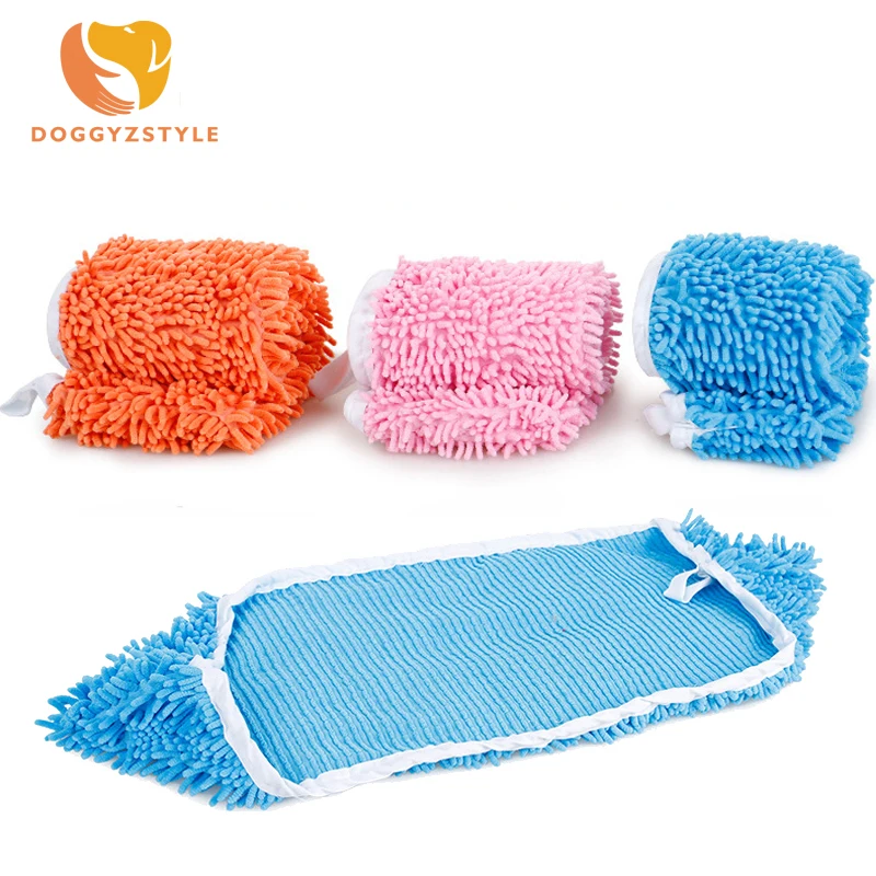 Pets Dog Bath Towels Ultra Soft Absorbent Puppy Bath Drying Towel Pet