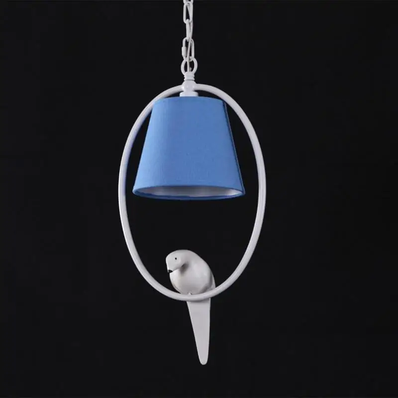 American Primitive Bird Lamps With Fabric Shade Modern Arts Bird Lamps With Fabric Shade
