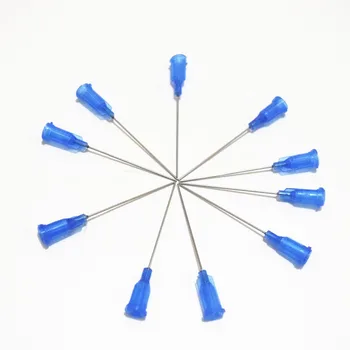 10pcs Blue Syringe Needle Tips Blunt Dispensing Needles Syringe Needle Tips 1.5 22Gauge Luer Lock For E-cigarette Liquid tt 14g 27g 1000pcs bag dispensing needles blunt glue liquid dispenser dispensing needle plastic tapered tips