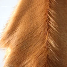 Верблюд сплошной лохматый Искусственный мех Ткань(длинный ворс Мех животных) костюмы ремесел Косплэй ткань 3" x 60" продается Двор
