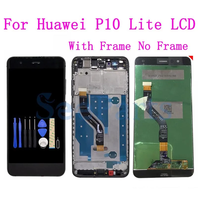 Оригинальный 5 2 &quotЖК монитор для HUAWEI P10 Lite дисплей тачскрин аналагово цифровой