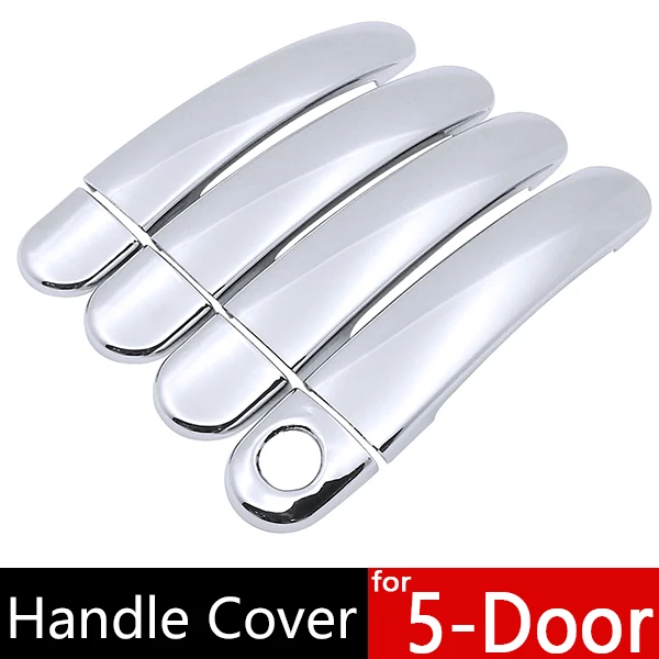 For SEAT 2010 2016 6J Chrome Door Handle Covers Trim Set 2011