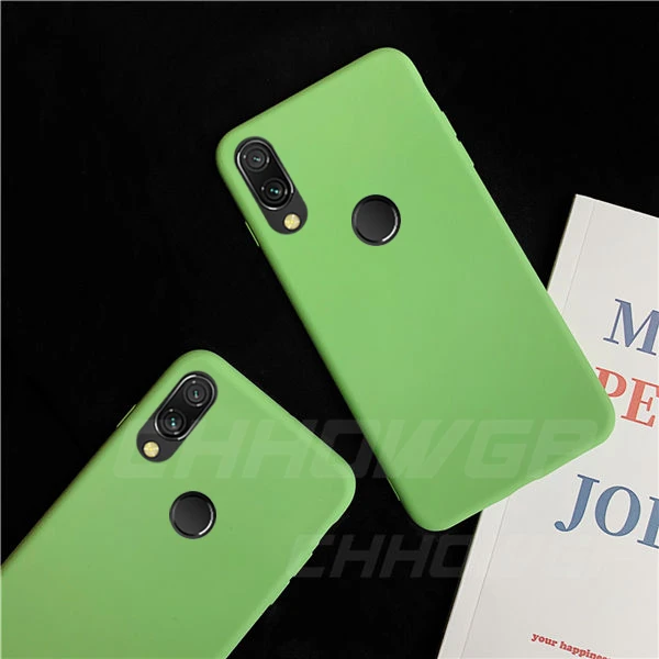 Матовый чехол для Xiaomi mi 8 9 SE A1 A2 Lite Red mi Примечание iPhone 7 6 plus 5 iPad pro 5A 4X4 global Red mi 6A 6 Pro 5 plus S2 Pocophone F1 Max3 крышка - Цвет: Зеленый