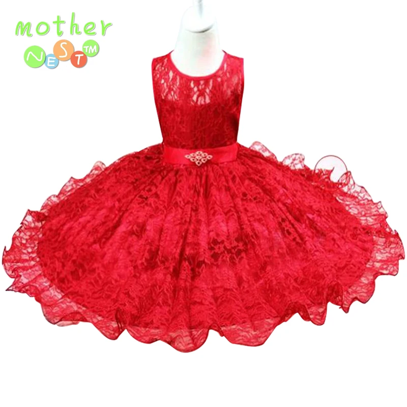 

2017 Summer Girls Dress Children's Clothing Party Princess Baby Kids Girls Clothing Wedding Dresses Prom Dress Teen Costume