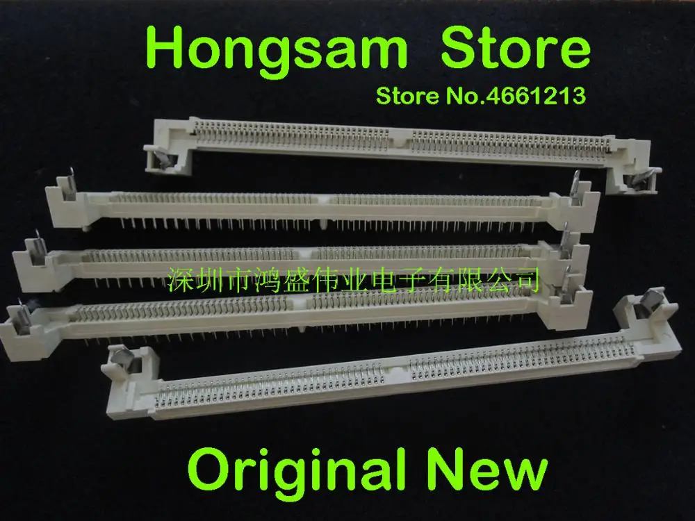 

(5PCS) SIMM Memory Slots Connectors 1.27 72Pin Model 5822134-3 822134-3 Sockets 22 Degree Bend