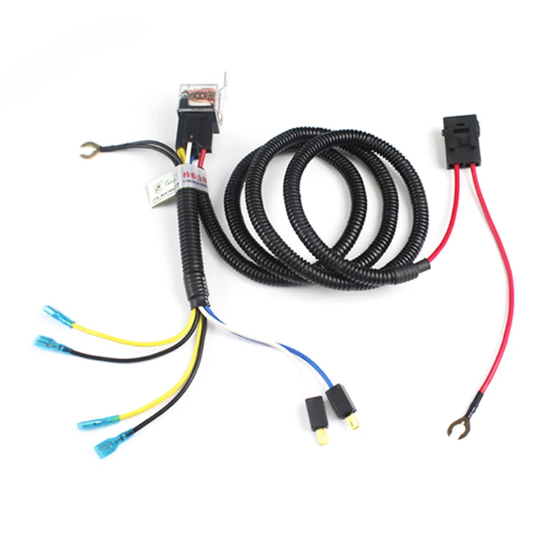 Modified car horn whistle relay dedicated wire harness with plug Free broken line | Обустройство дома
