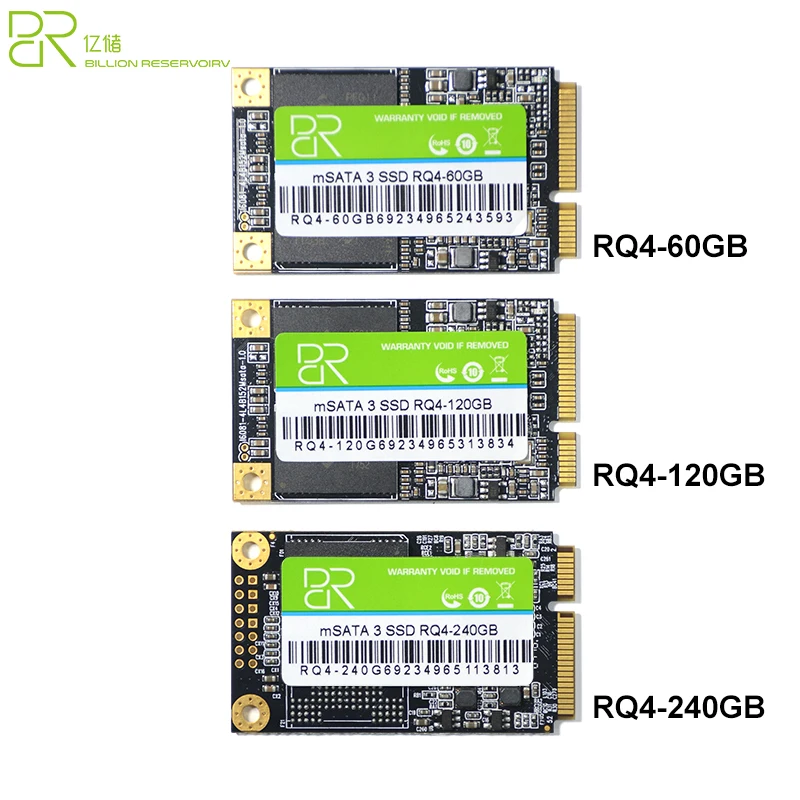 BR ssd mSATA SSD 240 GB ssd mSATA 120gb Hard Drive Disk hdd 60 GB mSATA Solid State Drive Module For Notebook Laptop Ultrabook