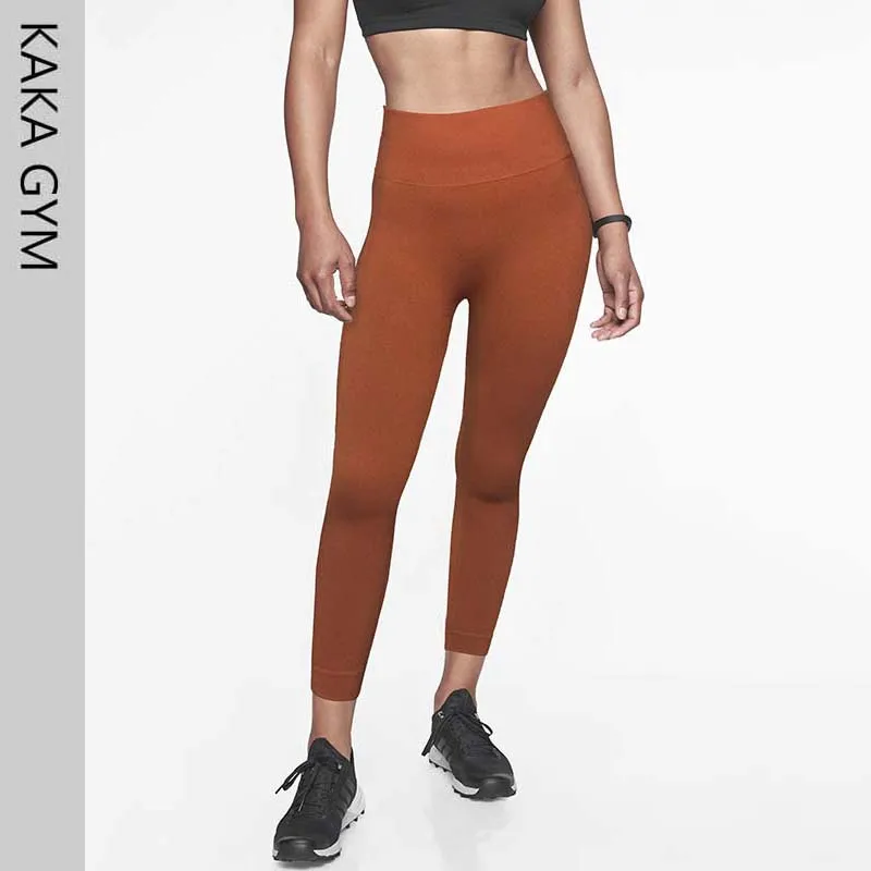

Seamless High Waist Sports Leggings Compression Workout Pants Tummy Control Gym Pants Booty Scrunch Fitness Pants workout