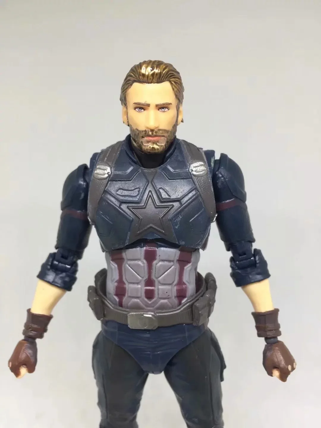 

Hot Movie Avengers Infinity War Captain America Star Load Peter Jason Quill Spider Man PVC Action Figure Model Toy Doll Gift