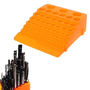 

Free postage 84 Holes Multifunctional Thickened Milling Cutter Reamer Drill Bit Storage Box Tool Accessories Organizer