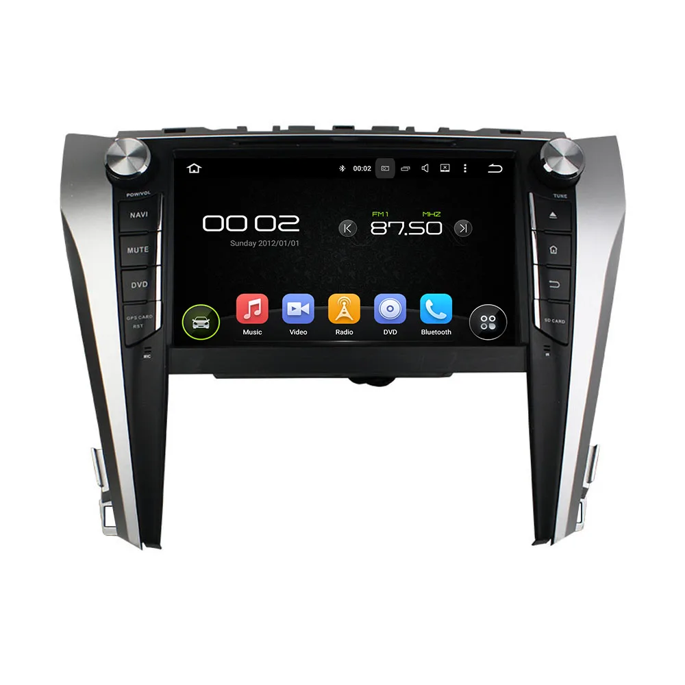 

otojeta car dvd player for Toyota Camry 2015 2016 octa 8 core android 6.0 2gb RAM 32gb ROM stereo BT radio dvr obd2 tpms camera