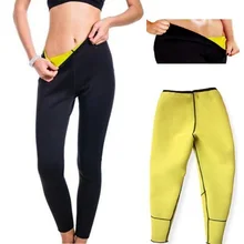 Горячие формы Высокая талия девять брюки хлоропрен резиновые сжигание жира брюки неопреновые формы тела для женщин для похудения бег колготки