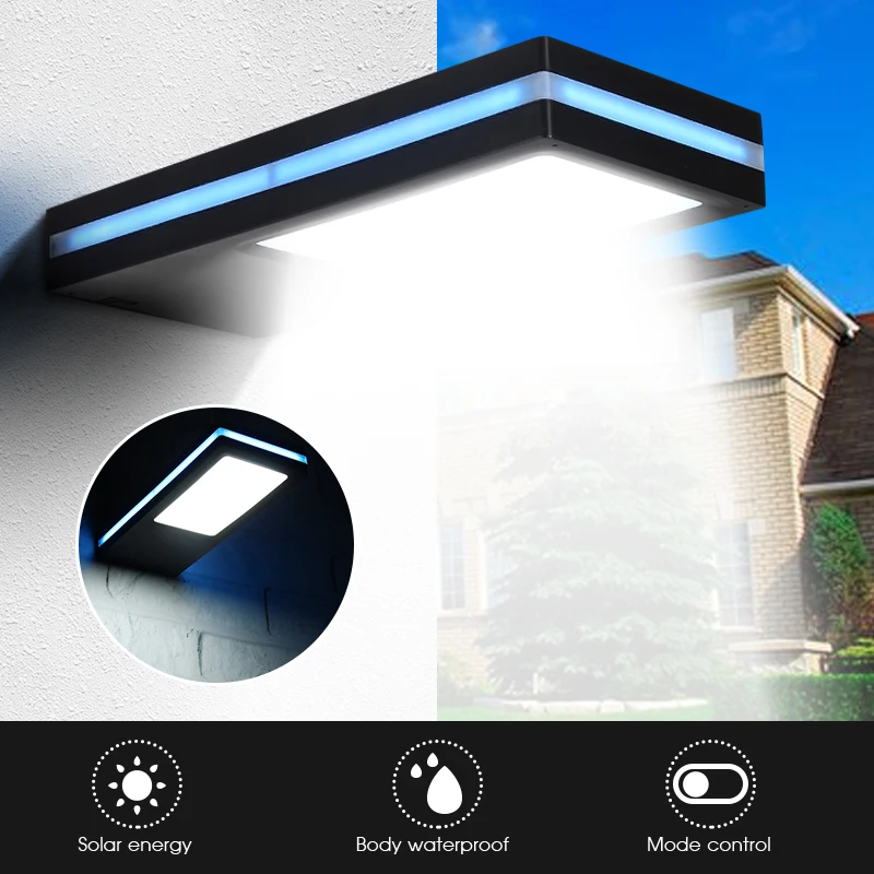 

Waterproof PIR Motion Sensor 144 LED Solar Light Outdoor LED Garden Light Solar Powered Emergency Wall Lamp DC3.7V