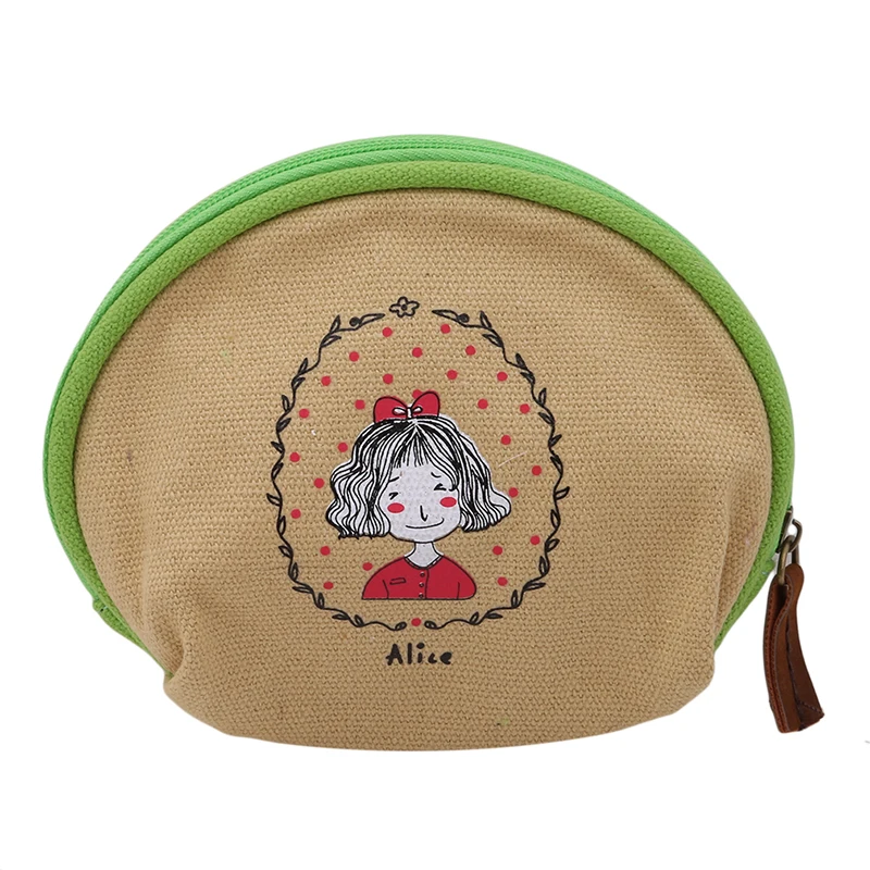 

Protable Women Cosmetic Bags Makeup Bag Cosmetic Mini Travel Make Up Organizer Clutch Key Card Purse Cartoon Wash Bag
