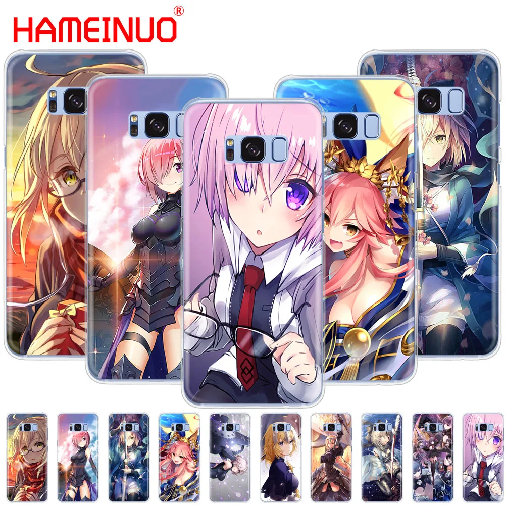 

HAMEINUO Fate Grand Order Anime cell phone case cover for Samsung Galaxy S9 S7 edge PLUS S8 S6 S5 S4 S3 MINI