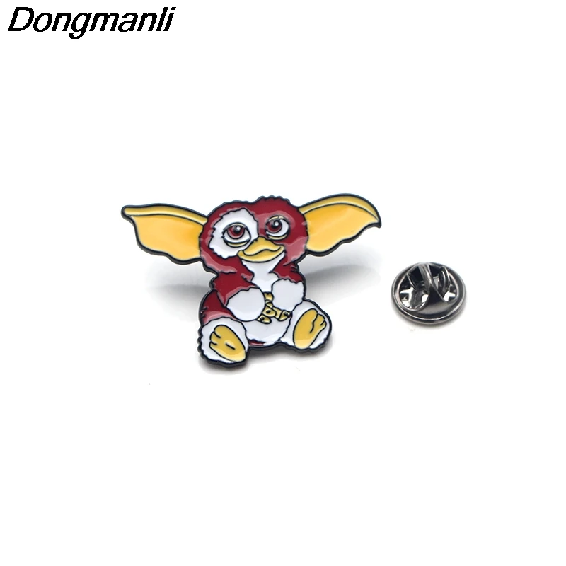 

30pcs/lot Wholesale DMLSKY Gremlins Pins Metal Badge Cartoon Kawaii Pins Icon on The Backpack Pin for Clothing M2587