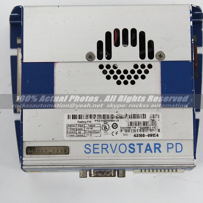 Коллморген Servostar Pd PRD MZ205S0Z 10 PE205561 MZ сер J используется в хорошем