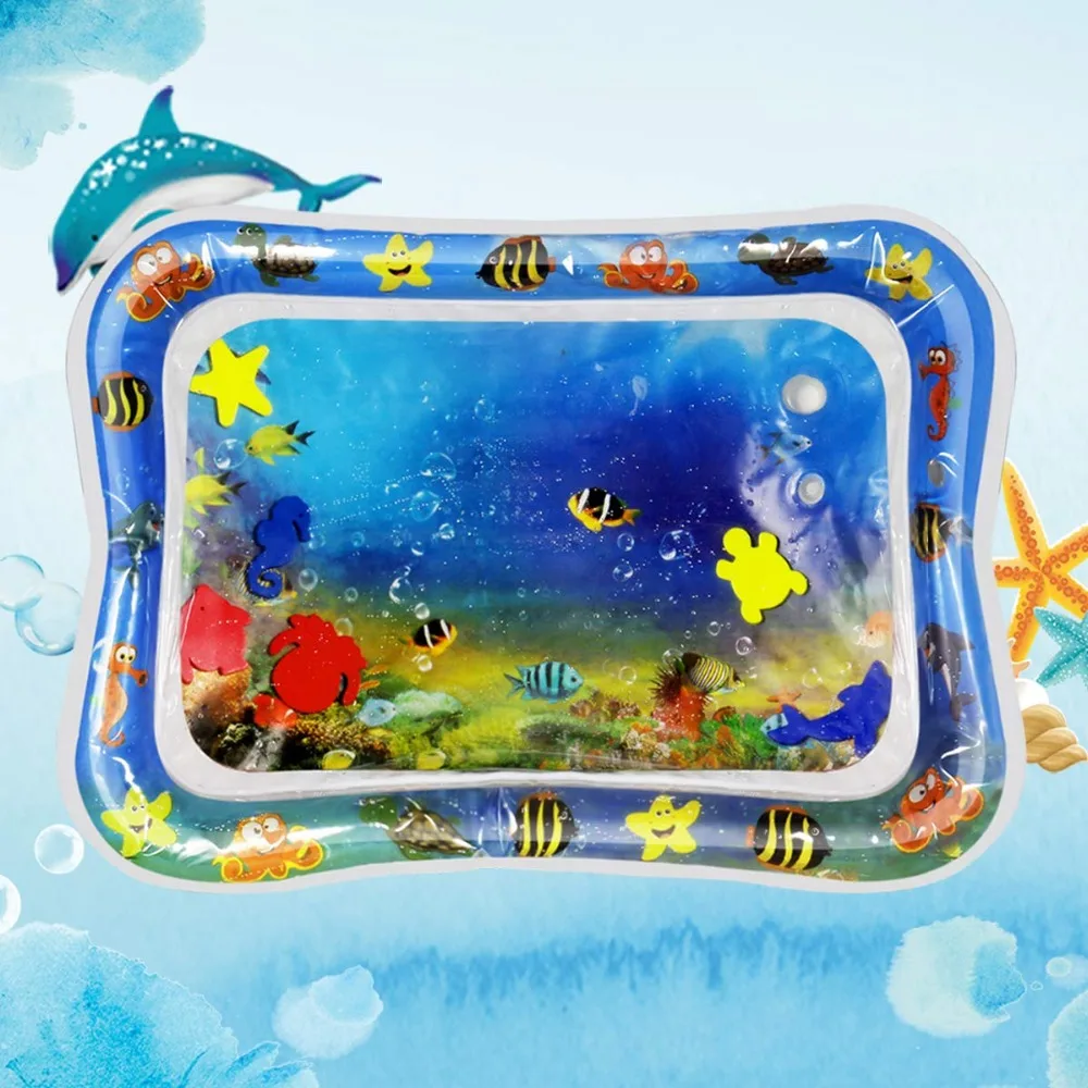 

FAST DELIVERY BABY WATER MATS undersea world play mats for baby inflatable patted pad Inflatable water cushion educational toys