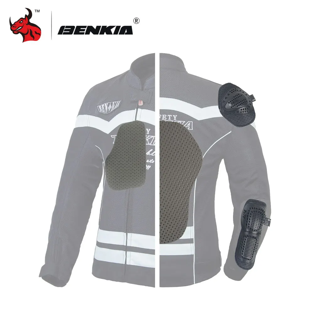 Мотоциклетная куртка BENKIA воздухопроницаемая летняя для мотогонок сетчатый