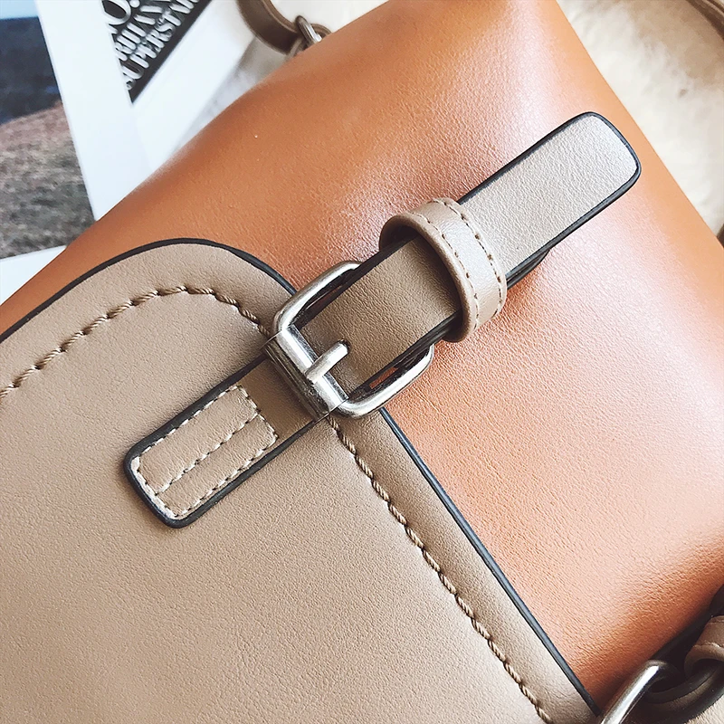 2018 Hot Fashion Women Backpack PU Leather Bag for Teenager Girls Women Backpack School Bags Top-handle Ladies Backpack Mochilas (30)