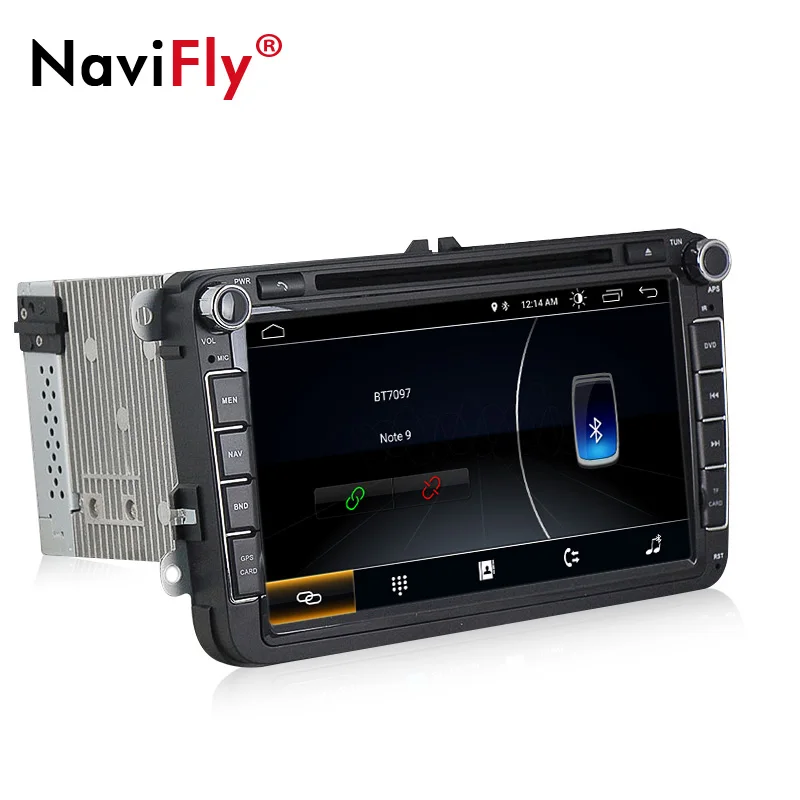 Discount NaviFly 8"2din Android 8.1 car dvd gps navigation for VW/POLO/PASSAT/Golf/Skoda/Octavia/SEAT/LEON car radio with RDS WIFI CANBUS 5