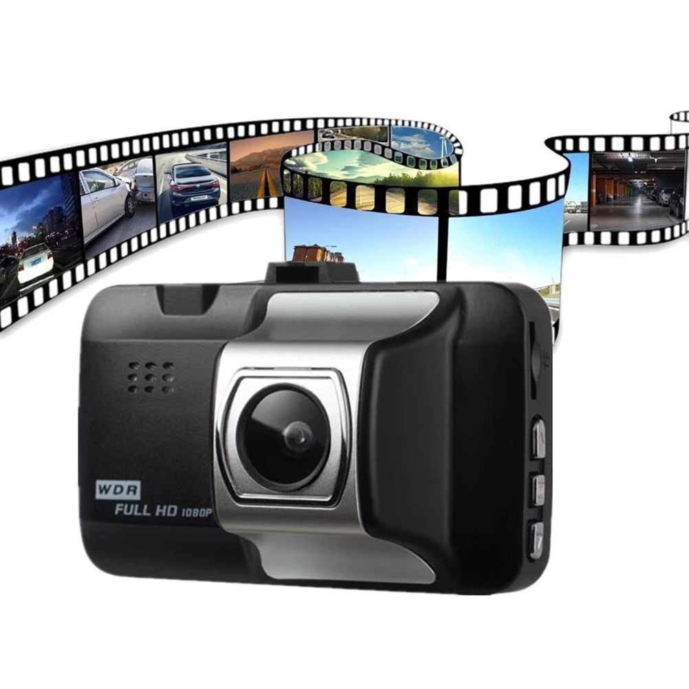 1 шт. регистраторы HD 1080 P петли Запись 90 градусов 3,0 дюймов автомобиля Автомобильный видеорегистратор ночь версия Dvr камера двойной объектив видеокамера