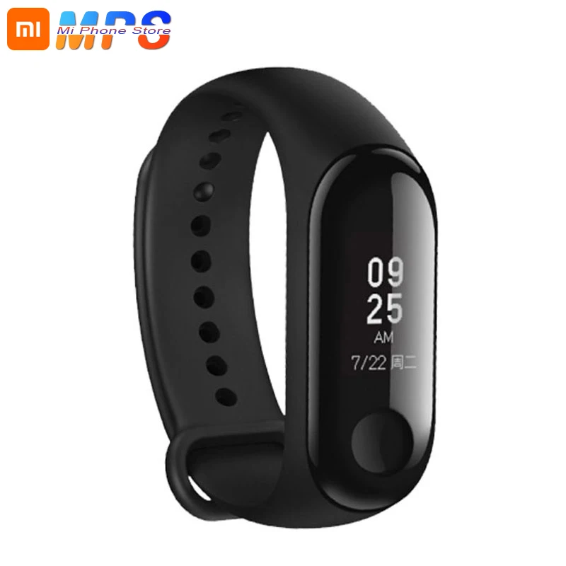 Оригинальный Смарт браслет Xiaomi Mi Band 3 глобальная версия многоязычный смарт Miband OLED