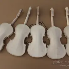 5 шт. 4/4 незавершенная скрипка Пламя клен назад русская ель Топ ручной работы части