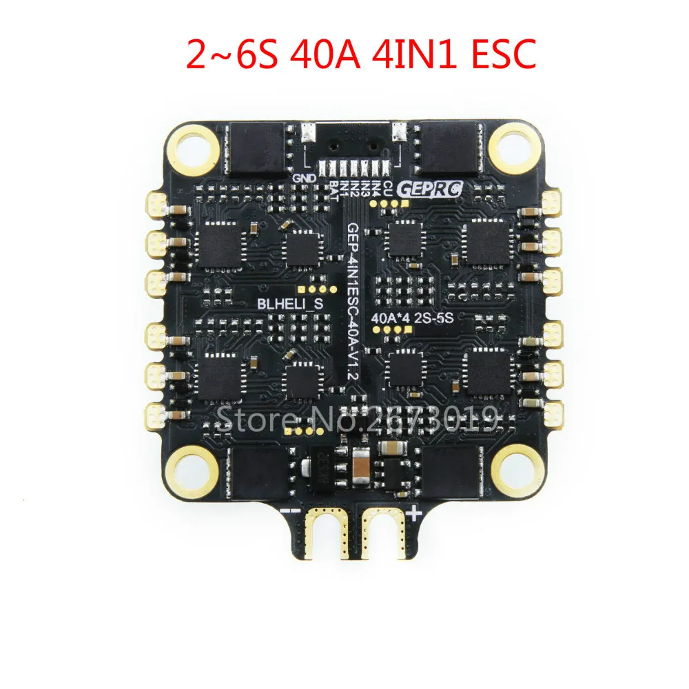 GEPRC SPAN 2 ~ 6S 40A ESC /3 50A 4in1 бесщеточный с BLHeli_S/BLHeli32 30 5*30 5 мм монтажные отверстия для FPV
