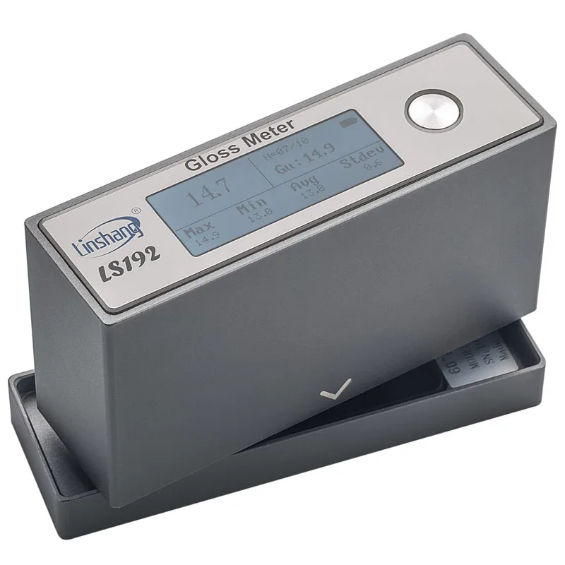 Surface Vancometer Tester 60 Degree Gloss Meter For Paints Coatings Inks Plastic Paper File Stone Metal LS192